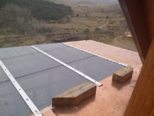 Alcala de la Selva, Teruel.cubierta de vidrio isolar solarlux 6mmneutro 65 templado-camara de 15-laminar multipak 4+4neutralux. estructura de madera.foto3.jpg